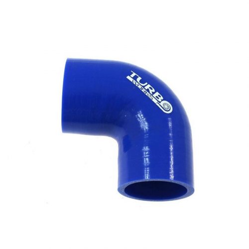 Silicone Hose 90 Degree Reducer TurboWorks 51-57mm, Blue