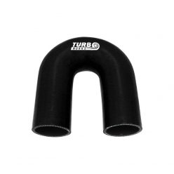 Silicone Hose 180 Degree Elbow TurboWorks 25mm, Black