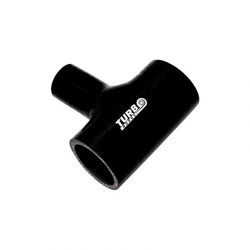 Silicone Hose T-Piece ID=9mm  TurboWorks 57mm, Black