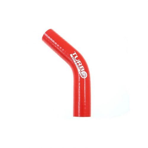 Silicone Hose 45 Degree Elbow XL TurboWorks 15mm, Red