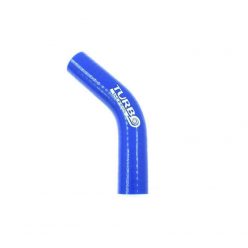 Silicone Hose 45 Degree Elbow XL TurboWorks 18mm, Blue