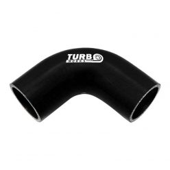 Silicone Hose 90 Degree Elbow TurboWorks 57mm, Black