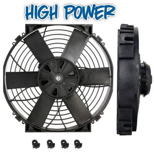 Davies Craig 10 Inch (25cm) High Power Thermatic Eletric Fan (Pusher /  Puller,12V) - 0150