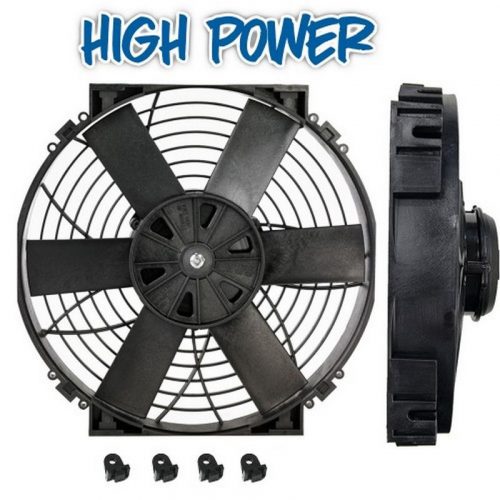 Davies Craig 12 Inch (30cm) High Power Thermatic Eletric Fan (Pusher /  Puller,12V) - 0155