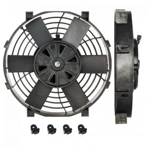 Davies Craig 9 Inch (23cm) Thermatic Eletric Fan (Pusher /  Puller,12V) - 0160