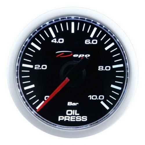 DEPO RACING CSM 52mm Gauge - Oil Pressure