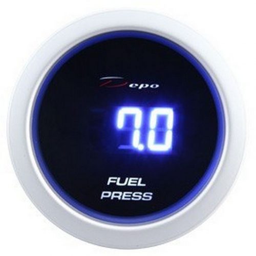 DEPO RACING DBL 52mm Gauge - Fuel Pressure Meter