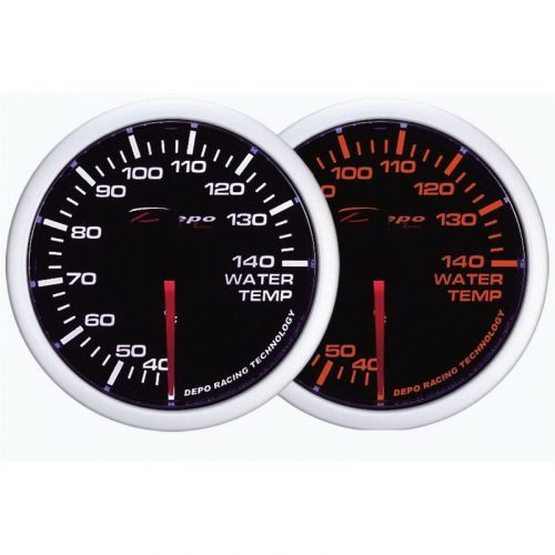 DEPO RACING WA 60mm Gauge - Water Tempereture Meter