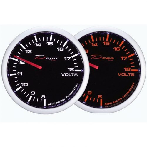 DEPO RACING WA 60mm Gauge - Volt Meter