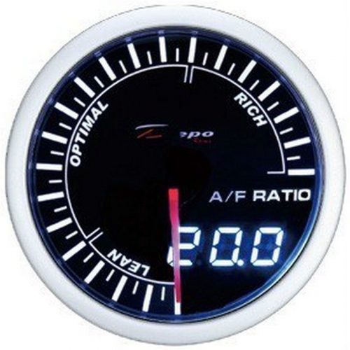 DEPO RACING DUAL 60mm Gauge - AFR (Air-Fuel Ratio Meter)