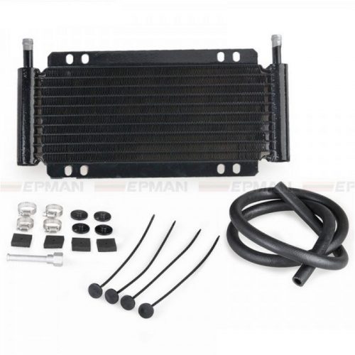 Oil Cooler 9 Row with 10mm Outlet, for Transmission Oil and Power Sterring Oil Cooling