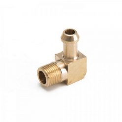   Turbocharger Compressor Brass Boost Nipple Hose 1/8''Male NPT 90 Degree Fitting