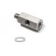 Sensor mounting (Tee) adapter M10X1.0 (3x) - (Stainless steel)