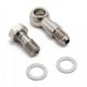 Banjo Bolt Kit M10 X 1.5 Mm To 4AN W/ 1.8mm Restrictor Oil Feed For TD04 TD05 TD06