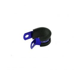 Aluminium Rubber Hose Clamp (P-Clips) 15,9 mm (AN8) - Blue