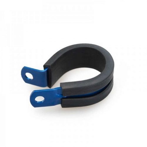 Aluminium P Clips 25,4 mm( AN12) -Black