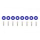 Universal Screw M6x1.0 15mm D1 Blue