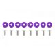 Universal Screw M6x1.0 15mm D1 Purple