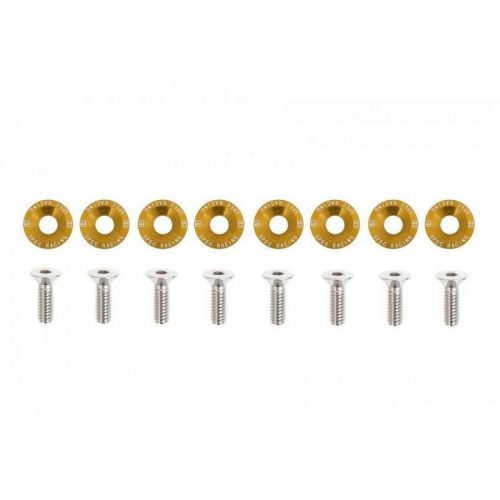 Universal Screw M6x1.0 15mm D1 Gold