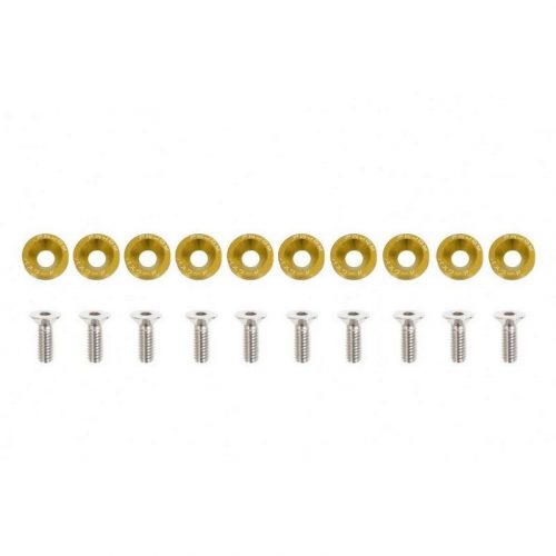 Universal Screw M6x1.0 15mm JDM Gold