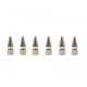 Universal Spike Screws 6mm JDM Silver