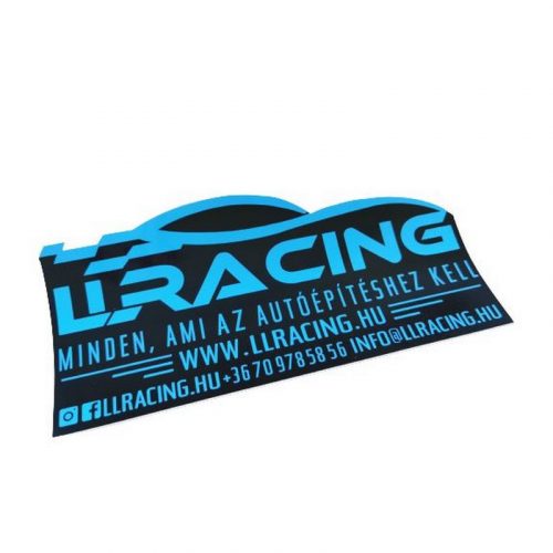 LLRacing Car Sticker - Hungarian - 20x9cm