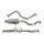 CatBack Exhaust System for Honda Civic (92-95, 4 Doors) 