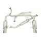 Dual CatBack Exhaust System for Hyundai Coupe 2.7 V6 (02-06)