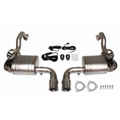   CatBack Exhaust System for Porsche Cayman / Boxster (987.2 , 2.7 / 2.9 / 3.4, 08-12) Active