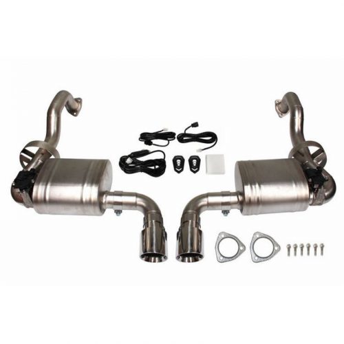 CatBack Exhaust System for Porsche Cayman / Boxster (987.2 , 2.7 / 2.9 / 3.4, 08-12) Active