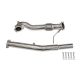 Downpipe for Audi A3 (8L), / TT (8N), Seat Leon (I), Skoda Octavia, VW Golf (IV) 1.8T, 4x4, Decat - 76mm