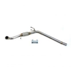   Downpipe for Audi A3 (8L/8P), Seat Altea / Leon, Skoda Superb, VW Golf (V/VI), Bora, Jetta 1.9 / 2.0 TDI FWD - 57mm