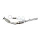 Downpipe for Audi A3 (8L), / TT (8N), Seat Leon (I), Skoda Octavia, VW Golf (IV) 1.8T, FWD, Decat - 63mm