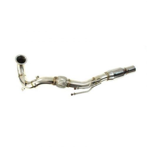 Downpipe with Catalyst for Audi A3 (8V) / TT, Seat Leon Cupra (5F), VW Golf GTI (VII) / Passat (B8), Skoda Octavia RS  (5E)/ Superb (MkIII), 2.0TFSI - 70mm (2.75")