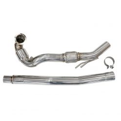   Downpipe with Catalyst for Audi A3 / S3 (8V) / TTS (FV), Seat Leon Cupra R (III), VW Golf R (VII) / Arteon 4motion, Skoda Superb 4x4, 2.0TFSI - 76mm / 3"