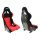 Bimarco EXPERT II FIA Racing Seat (Red Black)