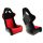 Bimarco FUTURA FIA Racing Seat (Red Black)