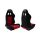 Bride RAPID Racing Seat (Red Black)