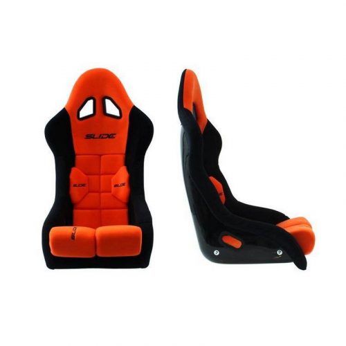 Slide GT FIA Racing Seat (Black Orange)