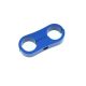 19.1mm (AN10) Hose Separator - Aluminium (Blue)