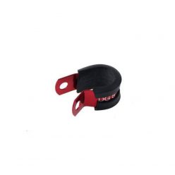 Aluminium Rubber Hose Clamp (P-Clips) 38 mm - Red