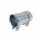 Stainless Steel Exhaust Pipe Connector with Clamps - Diameter-42mm - Lenght 90mm