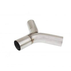   Stainless Steel Exhaust Pipe Tee 120 Degree - Diameter - 51/60mm