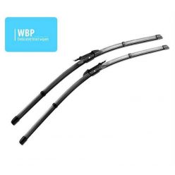 Front set dedicated silicon wiperblades Seat Leon