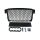 Grill Audi A4 B8 RS Style Gloss Black 08-12 PDC