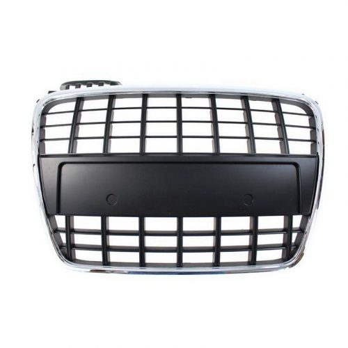 Grill Audi A6 C6 RS Style Silver - Black 04-09