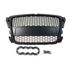 Grill Audi A3 RS Style Gloss Black 07-12