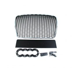 Grill Audi A6 C6 RS Style Chrome - Black 09-11