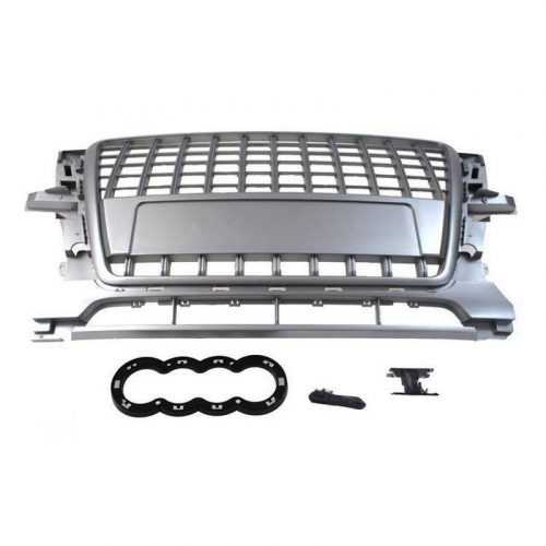 Grill Audi Q5 8R Silver 09-12 PDC