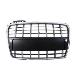 Grill Audi A4 B7 S8 Style Chrome Black 05-08 PDC